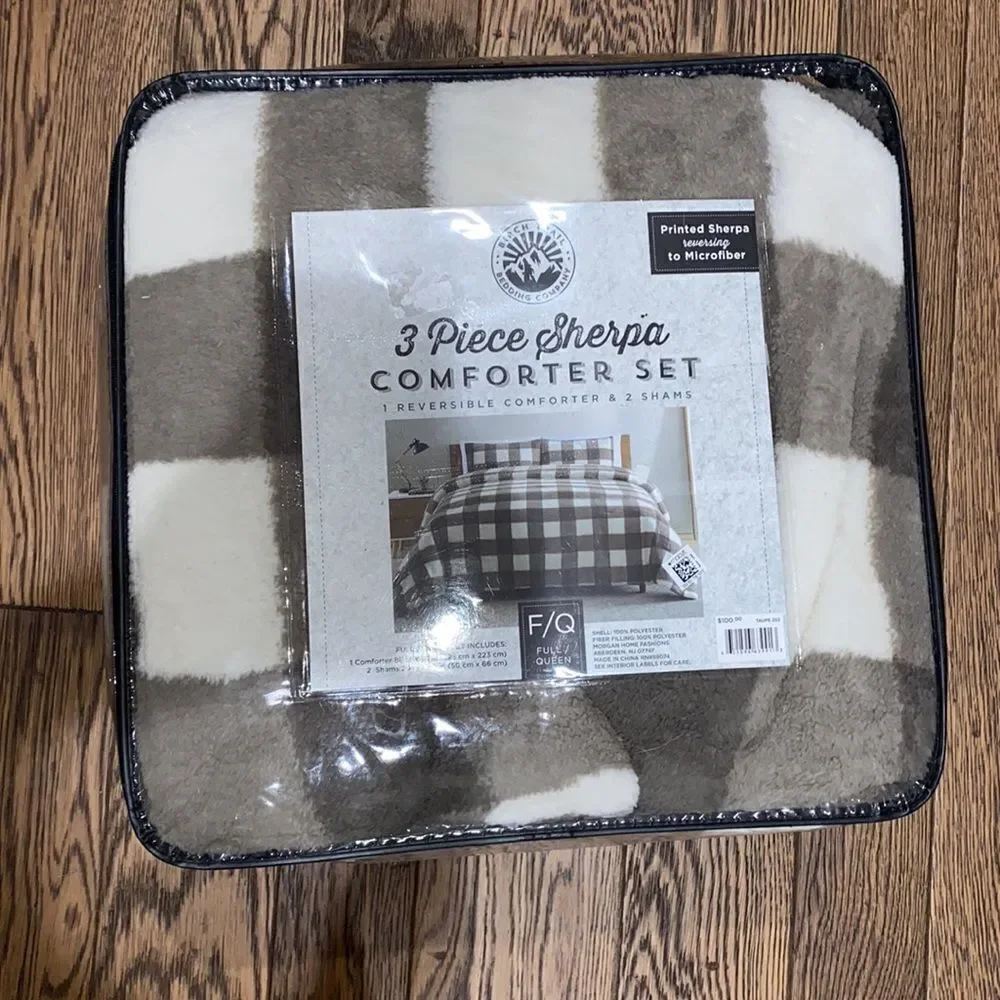 Birch Trail Bedding Co. 3 pc. Queen/Full Reversible Comforter Set‎